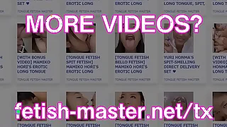 Japanese Asian Tongue Dual Face Nose Licking Sucking Kissing Handjob Fetish - All over readily obtainable fetish-master&period;net